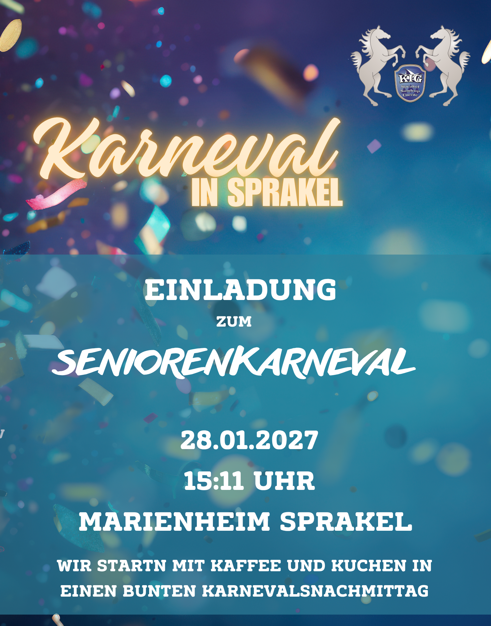 KIG Seniorenkarneval